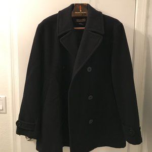 Lands' End Wool Pea Coat